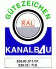 G�tezeichen RAL Kanalbau