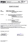 Zertifikat Possehl Spezialbau