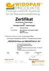 Zertifikat Fachverleger Fl�ssigkunststoff Abdichtungen
